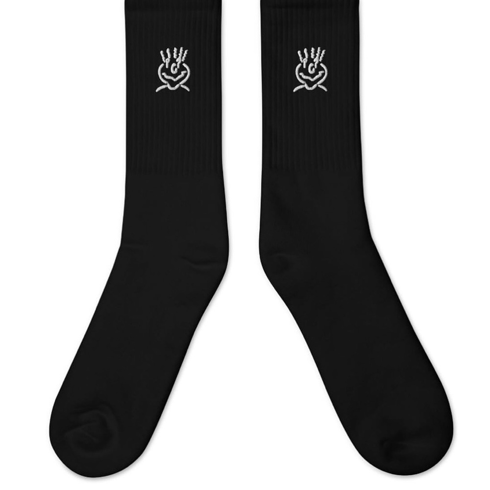 Black Crew Socks
